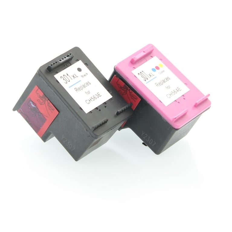 HP 301XL multipack huismerk - zwart en kleur hoge capaciteit huismerk