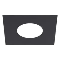 NUMINOS M inbouwframe recht 240/120mm zwart