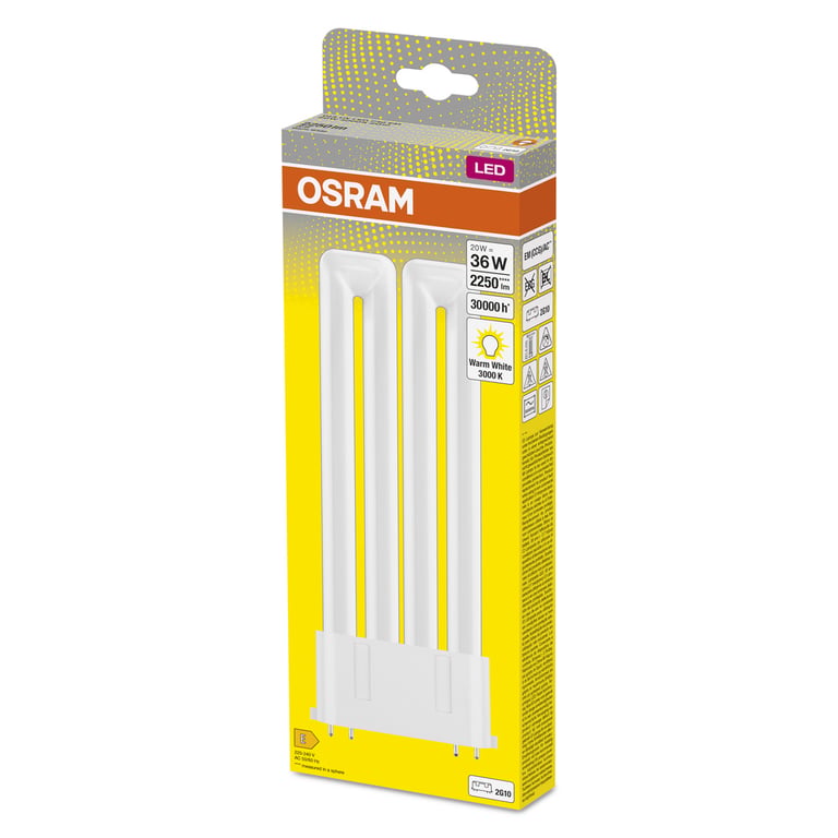 OSRAM DULUX® F LED EM & AC MAINS 20 W/3000K 200 mm (CS à 1 PCE)