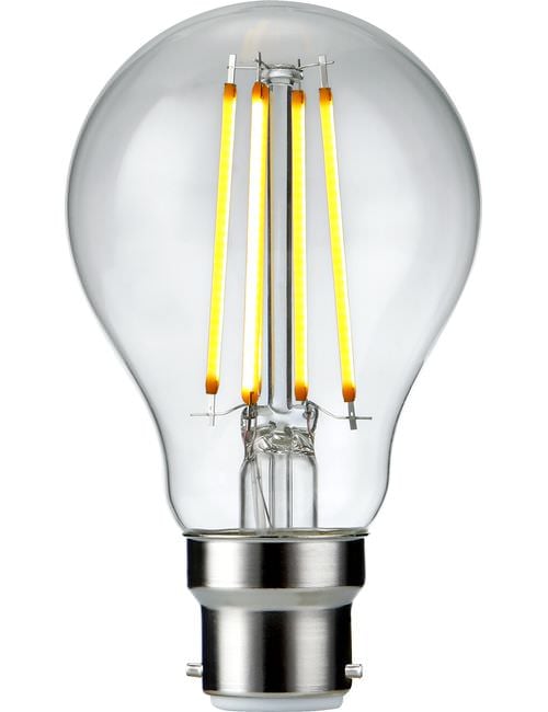 LED Ba22d Fila GLS A60x105 230V 806Lm 8W 827 AC Clear Dim
