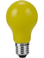 LED E27 Fila GLS A60x105 230V 1W AC Yellow Non-Dim
