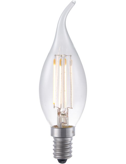 Masterlight - M-Filament Tip-Candle E14 4W clear SL149330027