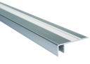 liniLED TRAPRO-IN-ZI-2M - liniLED® Traptredenprofiel Indirect Zilver 2