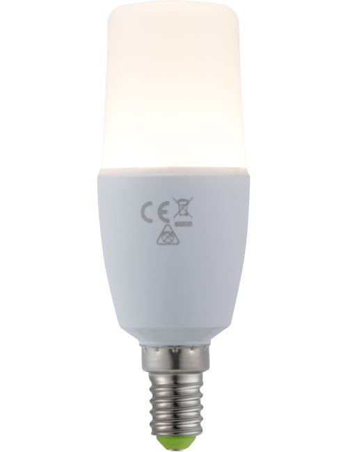 Masterlight - LED E14 Stick T38x108 95-265V 640Lm 7W 830 270° AC Opal Non- SL143864830
