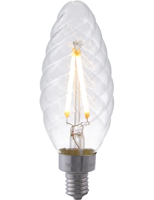Masterlight - LED E14 Fila Twisted Candle C35x100 230V 110Lm 1.5W 922 AC C SLF023811509
