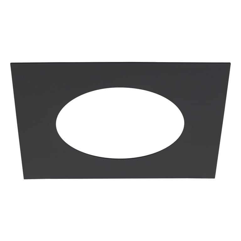 NUMINOS L inbouwframe recht 240/150mm zwart
