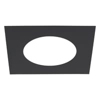NUMINOS L inbouwframe recht 240/150mm zwart