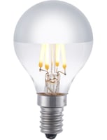 Masterlight - LED E14 Fila Ball Top Mirror G45x75 230V 250Lm 4W 925 AC Sil SLF023870312