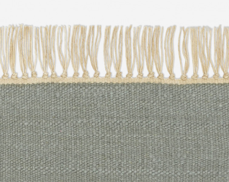 Kvadrat vloerkleed Vintage Plain Olijf 0034