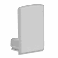 E16 eindkap voor profiel PL6 in combinatie met C4, 1st
