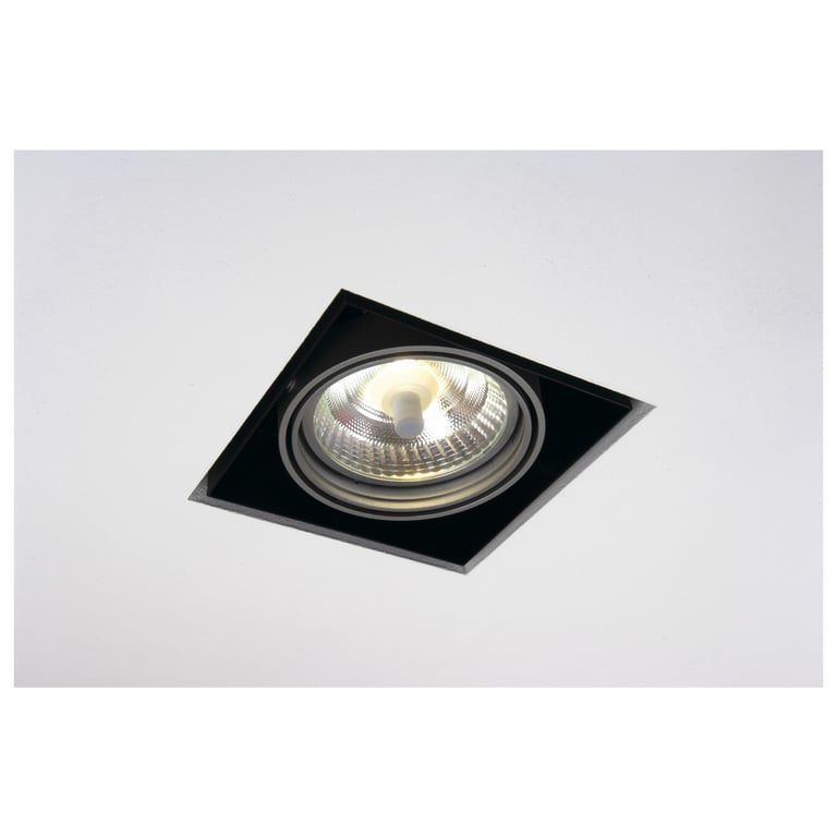 AIXLIGHT PRO 1 FRAMELESS zwart inbouwframe