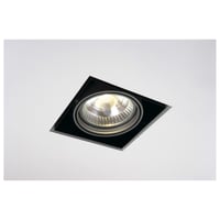 AIXLIGHT PRO 1 FRAMELESS zwart inbouwframe