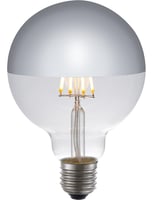 LED E27 Fila Globe Top Mirror G95x135 230V 350Lm 4W 825 AC S