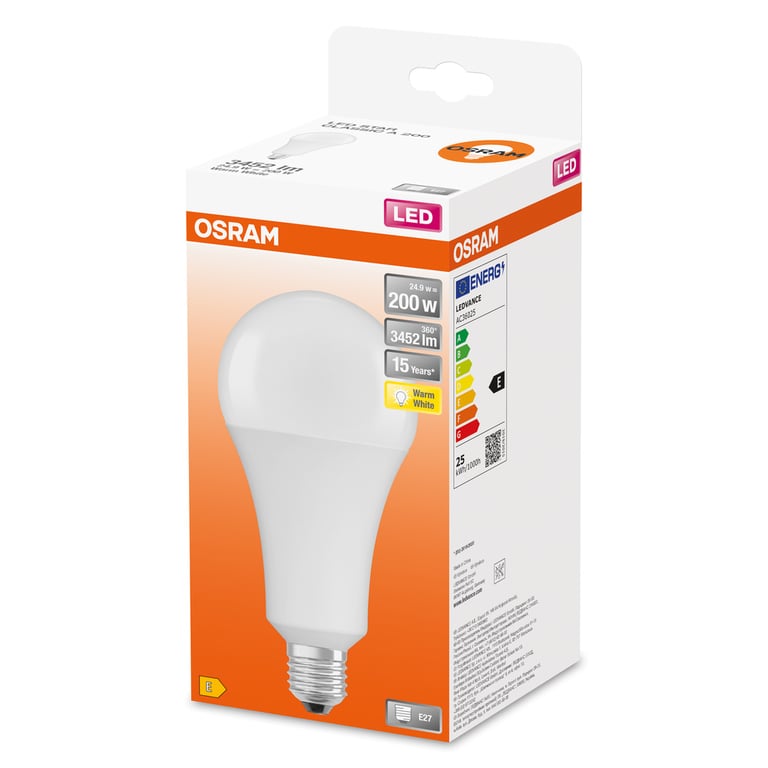 LED STAR CLASSIC A 200 FR 24.9 W/2700 K E27