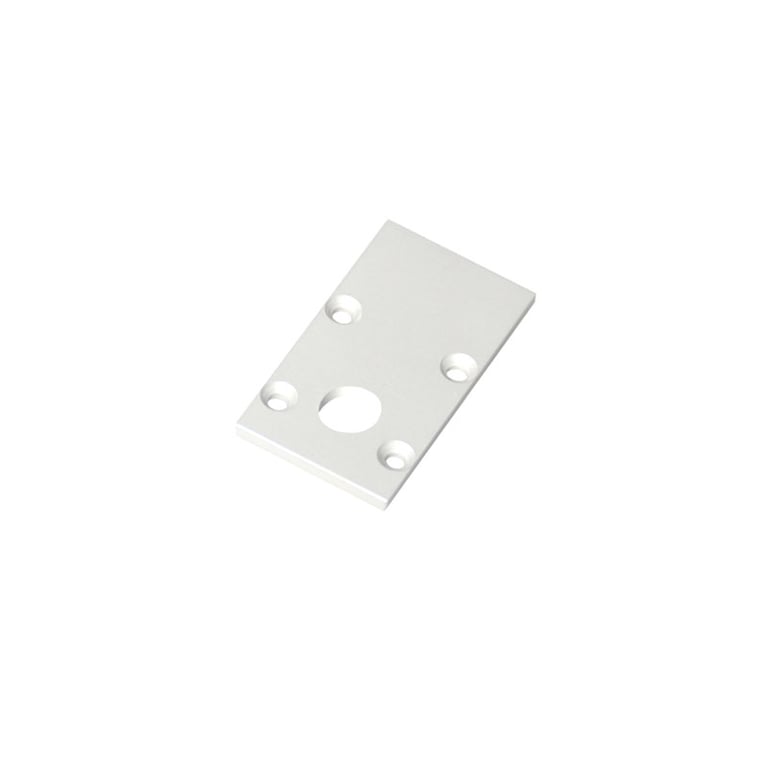 liniLED AER-EINDK-H20-O-WIT - liniLED® Aeris eindkap, 20mm, hoog, met