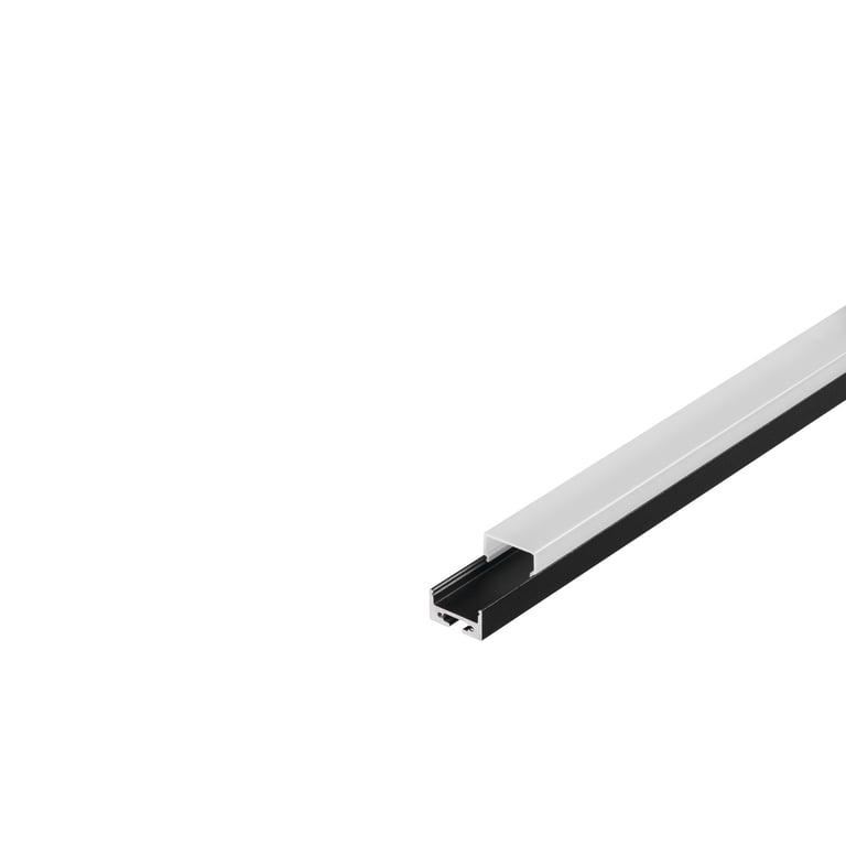GLENOS Professioneel Profiel 2020-100 zwart, 1m