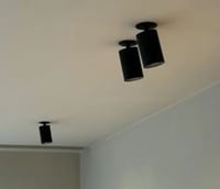 Plafondspot Inbouw Elmont 1 GU10 Zwart