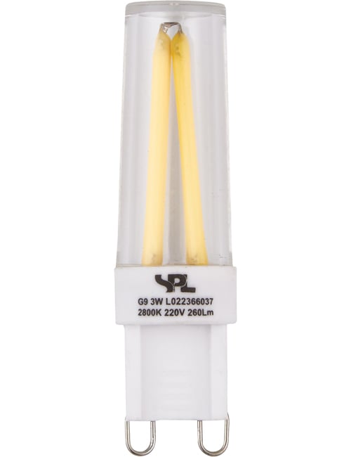 Masterlight - LED G9 Fila T16x60 230V 260Lm 3W 828 AC Clear V-Dim SL022366037