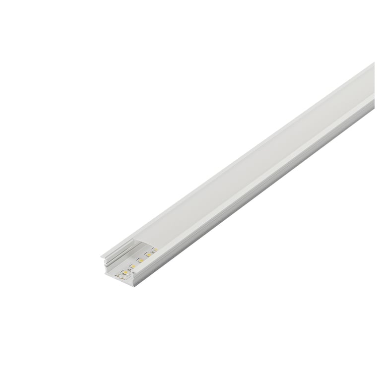 GLENOS Linear-inbouw-profiel 3314-200 2m alu gean.