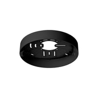 Opbouwring t.b.v. Pro-Space Ø 185mm, zwart