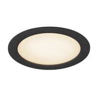 DOWNLIGHT V 200, vlakke afdekking zwart