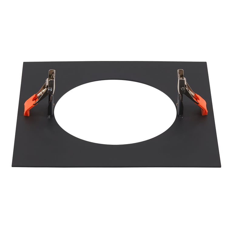 NUMINOS L inbouwframe recht 240/150mm zwart