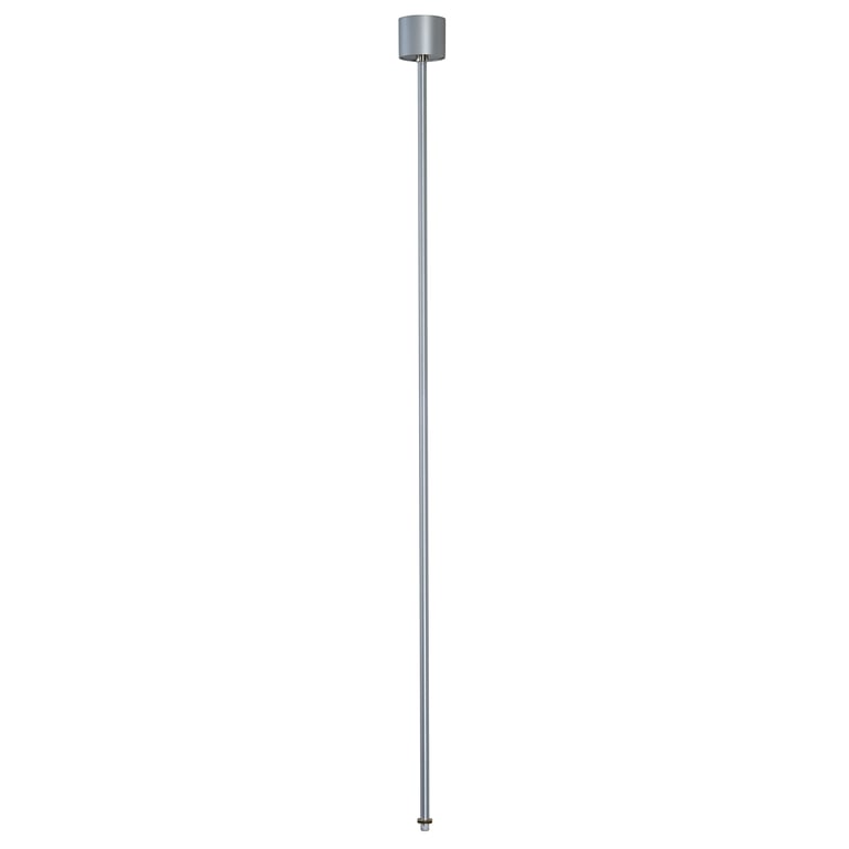 Pendelophanging 3-fase rail zilvergr. 120cm