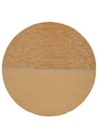 Hip vloerkleed rond Mila Oker