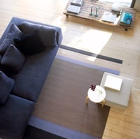 Design vloerkleed Woodnotes Panorama Black – Antique 1330919