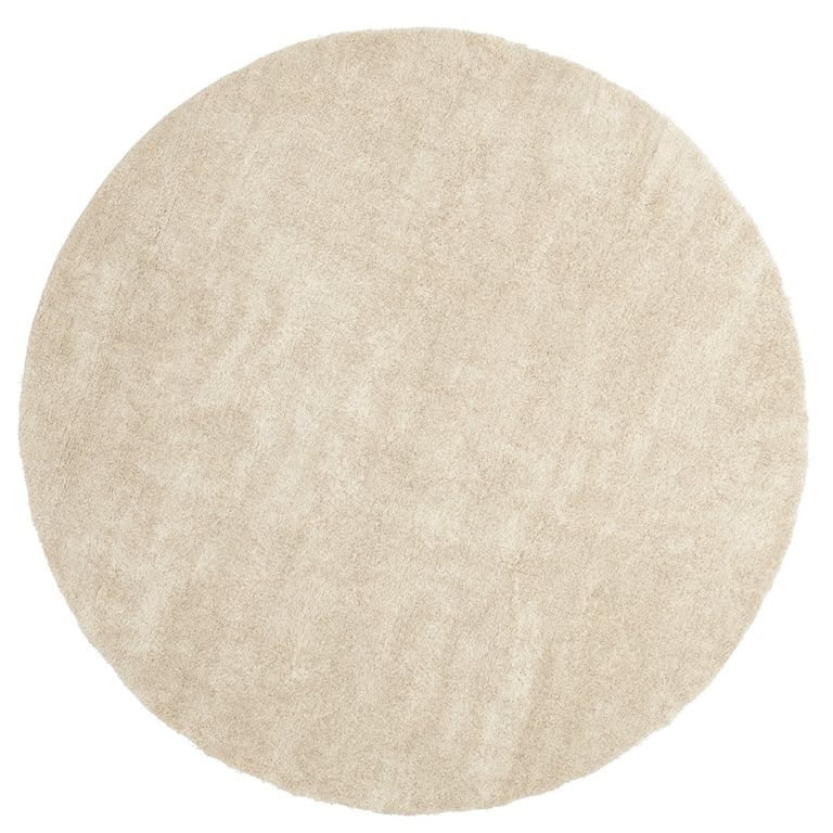 Hoogpolig vloerkleed Haya Off White 11