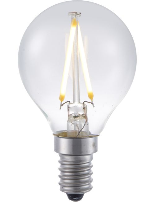 Masterlight - LED E14 Fila Ball G45x75 230V 140Lm 2W 827 AC Clear Non-Dim SL147215927