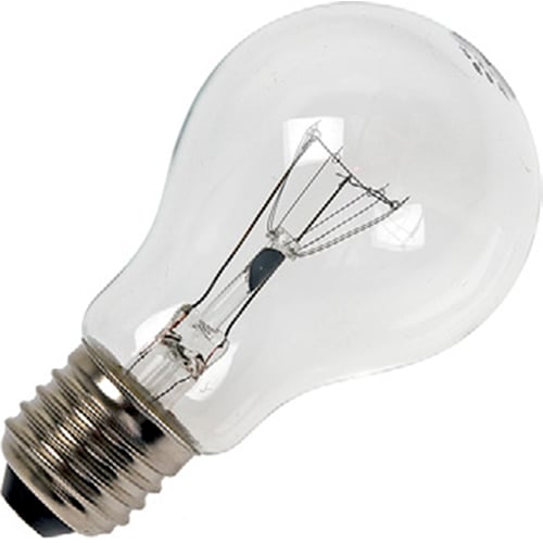 Normaallamp 100W 230V E27 versterkte constructie helder