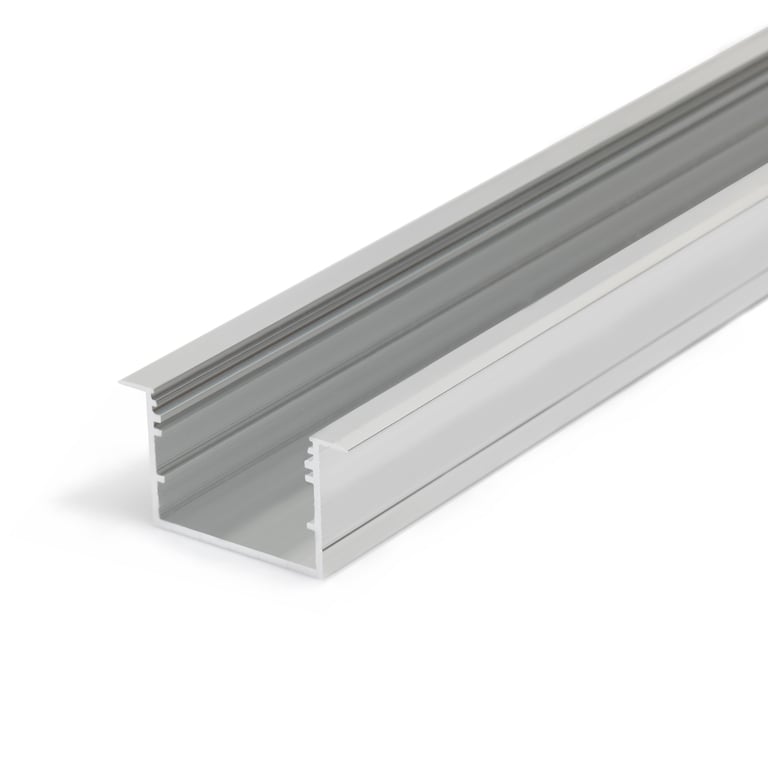 LUMIKO P30-07-IN-GS-2M - Profiel 30, type 30-07 inbouw, zilvergrijs, 2