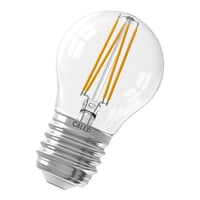 Calex Smart LED Filament Clear Ball-lamp P45 E27 220-240V 4,5W 450lm 1800-3000K, energy label A+