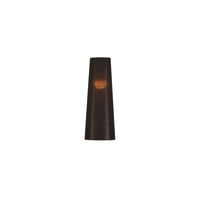 FENDA 15cm lampenkap conisch zwart/koper