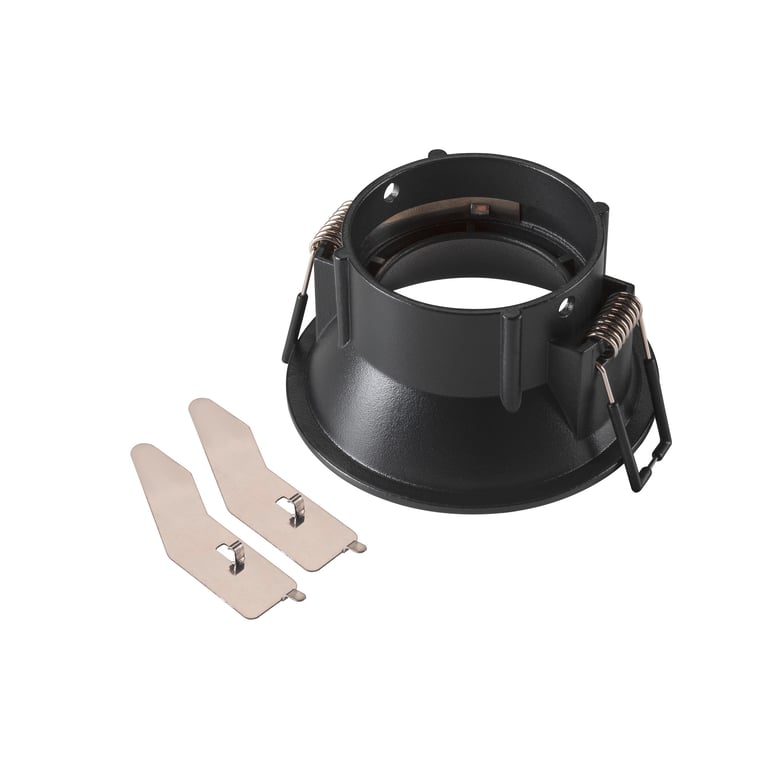 NEW TRIA® 75, plafondinbouwring, verdiept, D: 8.2 H: 4.3 cm, IP20, zwa