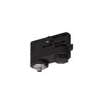 Adapter voor S-TRACK 3F-rail zwart