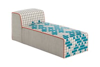 Chaiselongue Gan Rugs Bandas C Turquoise