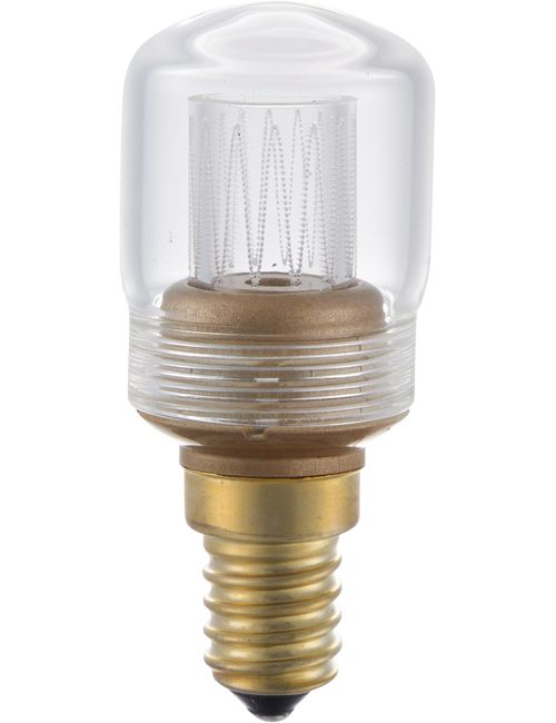 LED E14 Vintage Tube T30x70 230V 65Lm 2W 820 AC Clear Dim