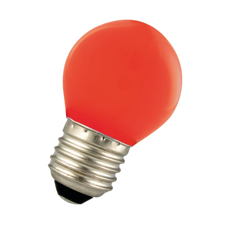Calex LED Ball-lamp 240V 1W 12lm E27 Red