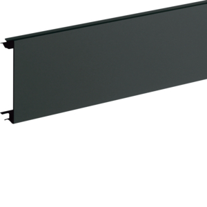 BR65/BRN65 deksel 80mm pvc, zwart p/m