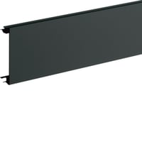 BR65/BRN65 deksel 80mm pvc, zwart p/m