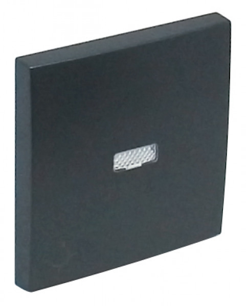 Efapel wip enkel/kruis/puls/2p/wissel contr/orientatieverl. symb.lamp donker grijs