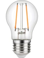 LED E27 Fila Ball G45x75 230V 200Lm 3W 822 AC Clear Dim
