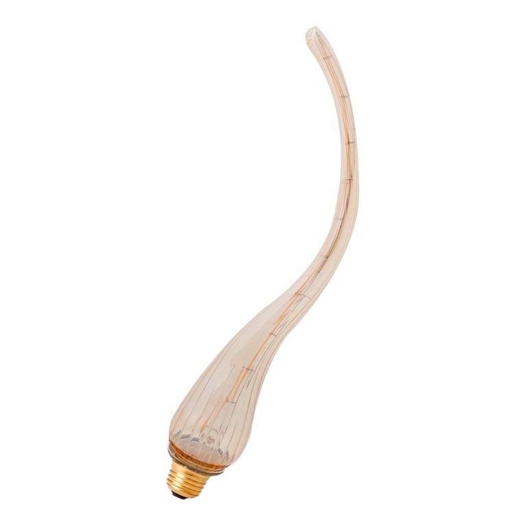 Calex Lamda LED Lamp 220-240V 4W 140lm E27, Gold 2100K dimmable (set 2 pcs), energy label A