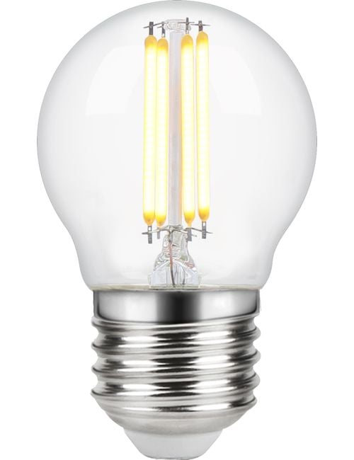 LED E27 Fila Ball G45x75 230V 320Lm 4W 822 AC Clear Dim