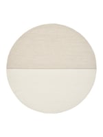 Hip vloerkleed rond Mila Beige