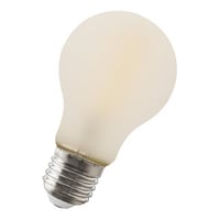 Calex LED Full Glass Filament GLS-lamp  220-240V 6,5W 600lm E27 A60,  Frosted outside 2700K CRI80 Dimmable, energy label A+