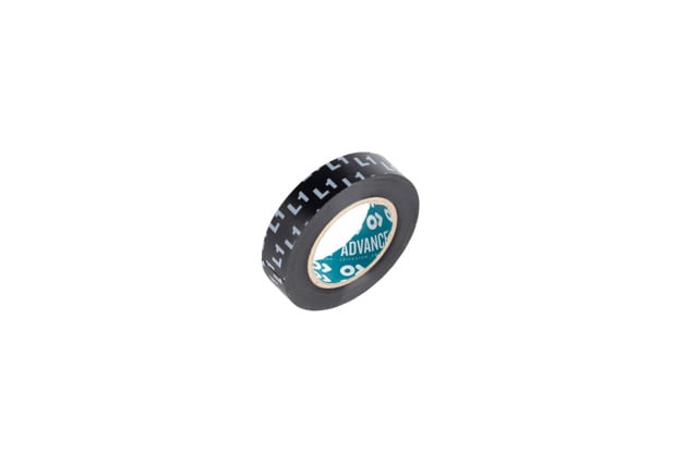 Isolatietape Zwart met Fase-Codering L3, 15mm x 10m