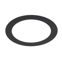 NUMINOS XL inbouwframe rond 240/180mm zwart